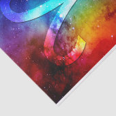Zodiac: Regenboogruimte Tissuepapier (Detail)