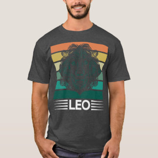 Zodiac Retro Leo 1 T-shirt