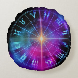 Zodiac Round Pillow Rond Kussen