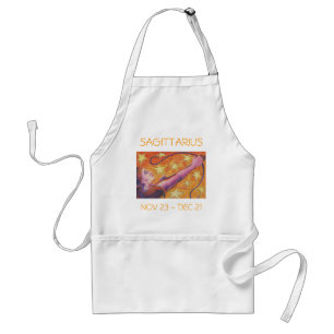 Zodiac Sagittarius apron Standaard Schort