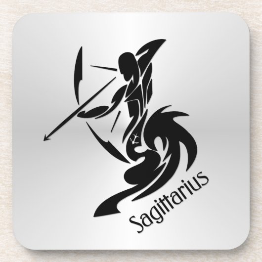 Zodiac Sagittarius Bier Onderzetter (Voorkant)