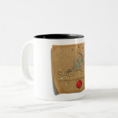 Zodiac - Sagittarius - Coffee Mug Tweekleurige Koffiemok (Voorkant links)