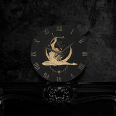 Zodiac Sagittarius | Cosmic Gold Black Astrology L Ronde Klok