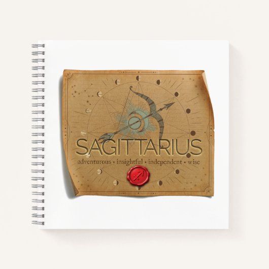Zodiac - Sagittarius - Journal Notitieboek (Voorkant)