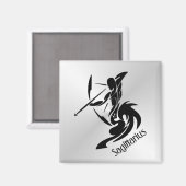 Zodiac Sagittarius Magneet (Voorkant / Achterkant)