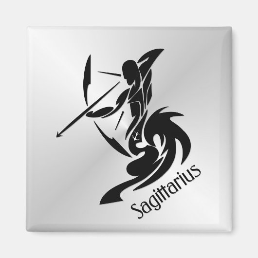 Zodiac Sagittarius Magneet (Voorkant)