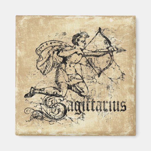 Zodiac Sagittarius Magneet (Voorkant)