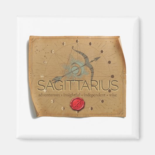 ZODIAC - Sagittarius - Magnet (Voorkant)