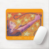 Zodiac Sagittarius mousepad dates Muismat (Met muis)