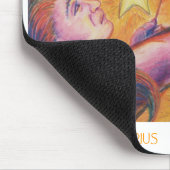 Zodiac Sagittarius mousepad white Muismat (Hoek)