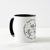 Zodiac Sagittarius Mug Mok (Voorkant links)