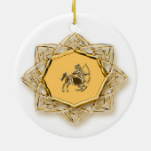 Zodiac Sagittarius - Pas het aan! Keramisch Ornament (Achterkant)