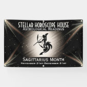 Zodiac Sagittarius Spandoek (Horizontaal)