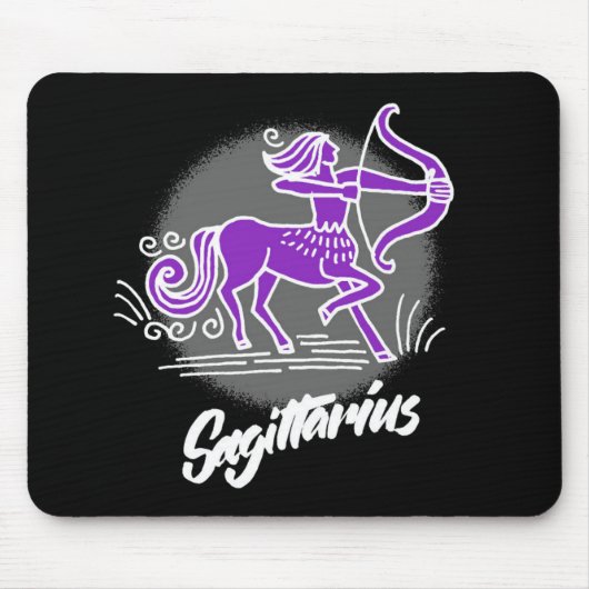 Zodiac Sagittarius Symbol Muismat (Voorkant)