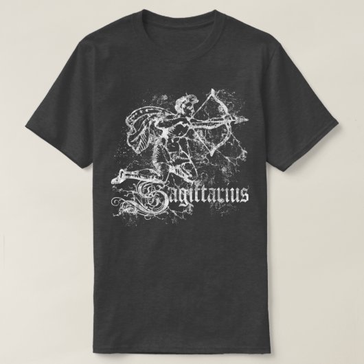 Zodiac  Sagittarius T-shirt (Design voorkant)