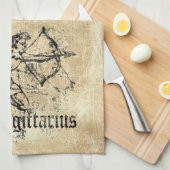  Zodiac Sagittarius Theedoek (Quarter Fold)