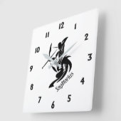 Zodiac Sagittarius Vierkante Klok (Hoek)