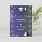 Zodiac Save The Date (Staand voorkant)