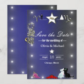 Zodiac Save The Date (Voorkant / Achterkant)