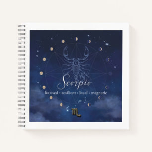 Zodiac - Schorpioen - Dagboek Notitieboek
