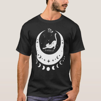 Zodiac Schorpioen Horoscoop Astrologie Teken Kat C T-shirt