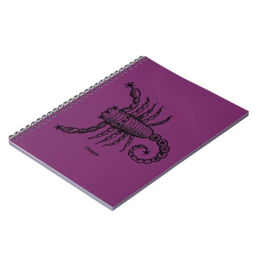 Zodiac: Scorpio, 1482 Notitieboek (Linkerzijde)