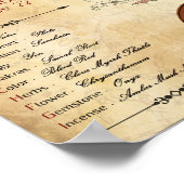 ZODIAC SCORPIO Birth Sign POSTER (Hoek)