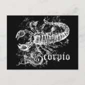 Zodiac Scorpio Briefkaart (Voorkant)