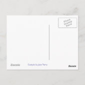 Zodiac Scorpio-briefkaart Briefkaart (Achterkant)