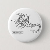 Zodiac Scorpio Button (Voorkant)