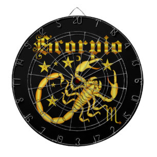 Zodiac Scorpio-Design-1 Uitzicht onder de wenken Dartbord