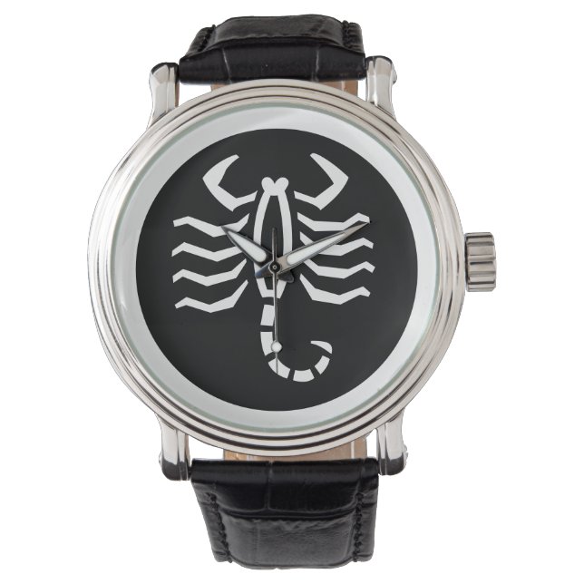 Zodiac Scorpio Horloge (Voorkant)