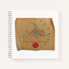Zodiac - Scorpio - Journal Notitieboek