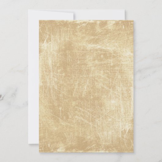 Zodiac Scorpio Kaart (Achterkant)