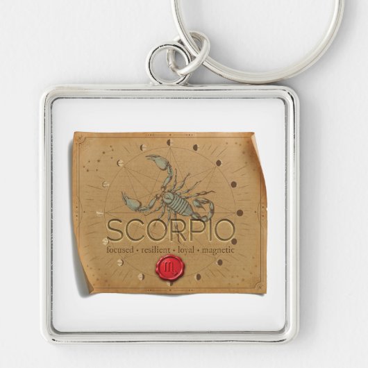 Zodiac - Scorpio - Keychain (Voorkant)