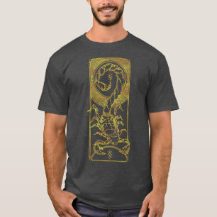 Zodiac Scorpio Line gold T-shirt