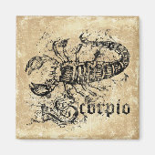  Zodiac Scorpio Magnet (Voorkant)
