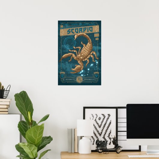 Zodiac: Scorpio Poster (Thuiskantoor)