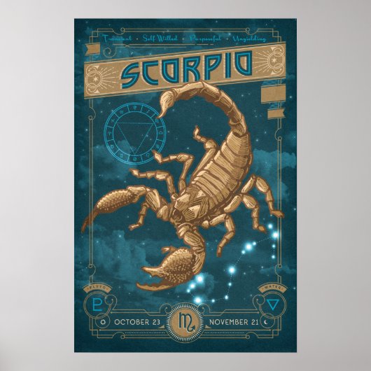 Zodiac: Scorpio Poster (Voorkant)