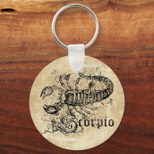 Zodiac Scorpio Sleutelhanger (Voorkant)