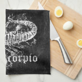 Zodiac Scorpio Theedoek (Quarter Fold)