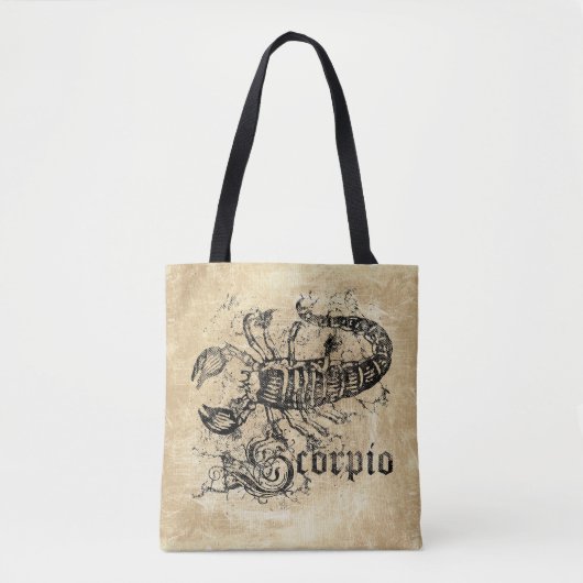 Zodiac Scorpio Tote Bag (Voorkant)