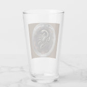 Zodiac Scorpius Scorpio Personeel aanpassen Glas (Achterkant)