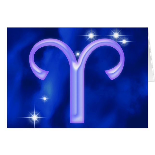 Zodiac sign Aries (Voorkant Horizontaal)