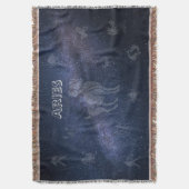 Zodiac sign Aries Deken (Voorkant Verticaal)