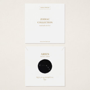 Zodiac Sign Aries Jewelry Display Kaart