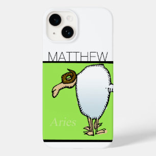 Zodiac Sign Aries op maat van Birthday iPC Case-Mate iPhone Case
