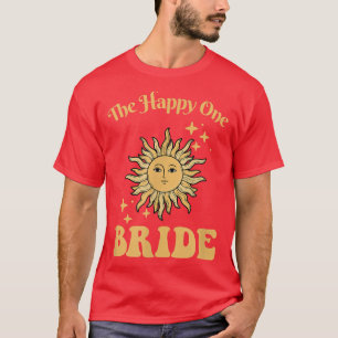 Zodiac Sign Bride Matching Celestial Bachelorette T-shirt