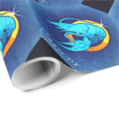 Zodiac_Sign_Cancer Cadeaupapier (Rol Hoek)