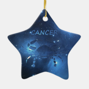 Zodiac sign Cancer Keramisch Ornament